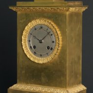 Vuurvergulde franse pendule, ca 1820-30