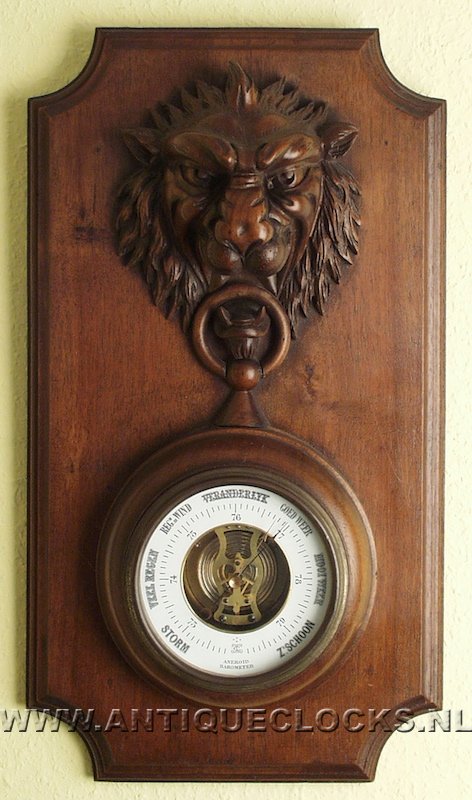 Hollandse aneroïde barometer.