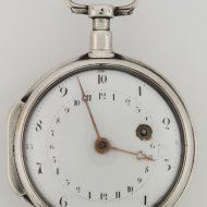 Antiek decimaal zakhorloge, 'J. Hentschel, Colmar No 777'. montre dcimal.