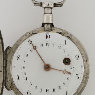 Antiek decimaal zakhorloge, 'J. Hentschel, Colmar No 777'. montre dcimal.