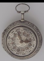 Amsterdams zakhorloge, gesigneerd: ' J. Pieter Kroese, Amsterdam'