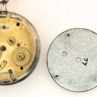 Decimaal zakhorloge met 10 uur aanduiding uit het begin van de Franse-Revolutie 