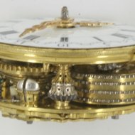 Hollands zakhorloge uurwerk, 'B. Vermeulen, Amsterdam'