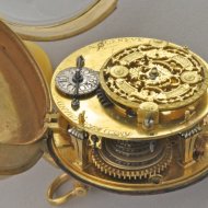 Zwitsers 'Oignon' zakhorloge, gesigneerd 'Amed Marchand a Geneve'. ca 1700