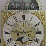 Staand horloge van 'Samuel Ruel, Rotterdam', ca 1750