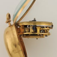 Antiek gouden Amsterdams 3-kasten spillegang hollands zakhorloge van Dirk Koster, Amsterdam. 