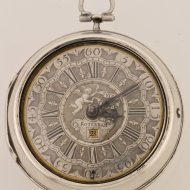 Hollands zilveren spillegang zakhorloge van 'Cornelis Uijterweer, Rotterdam No. 213' (Cornelis Uyterweer)