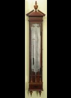 Hollandse bakbarometer, thermometer, controleur, door 'D. Sala, Leyden' ca 1780
