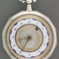 Typerend silver spillegang zakhorloge uit de Franse-Revolutie periode. ca 1795. Gesigneerd 'Berthoud a Paris'.