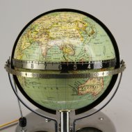 Duitse elektrische globe klok, interbellum, ca. 1930