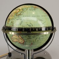 Duitse elektrische globe klok, interbellum, ca. 1930