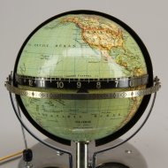 Duitse elektrische globe klok, interbellum, ca. 1930