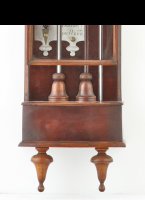 Antieke hollandse bakbarometer met thermometer, 'I, Tessa, Rotterdam'. ca 1770