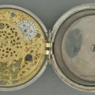 Antiek hollands zakhorloge 'van Ceulen le Jeune, Haghe', ca 1700