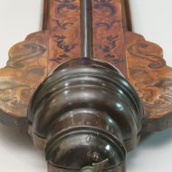 Vroege zeldzame engelse 'Queen Anne' transporteerbare barometer, ongesigneerd, circa 1700-1710.