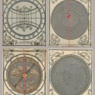 Ivoren Dieppe 'Bloud' magnetische  azimut diptiek zonnewijzer, Frankrijk ca. 1660. 
