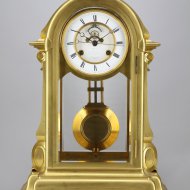 Antieke pendule van Le Roy & Fils, met Auguste Pointaux coup-perdu echappement 