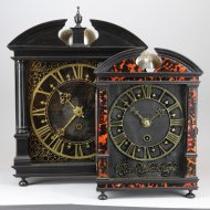 Antieke Haagse klok van Pieter Visbach (Pieter Visbagh), ca. 1670 (2 x 60 minuten)