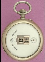 Vroeg digitaal zakhorloge, 'Systeme  -GT- Brevet�. ca 1880